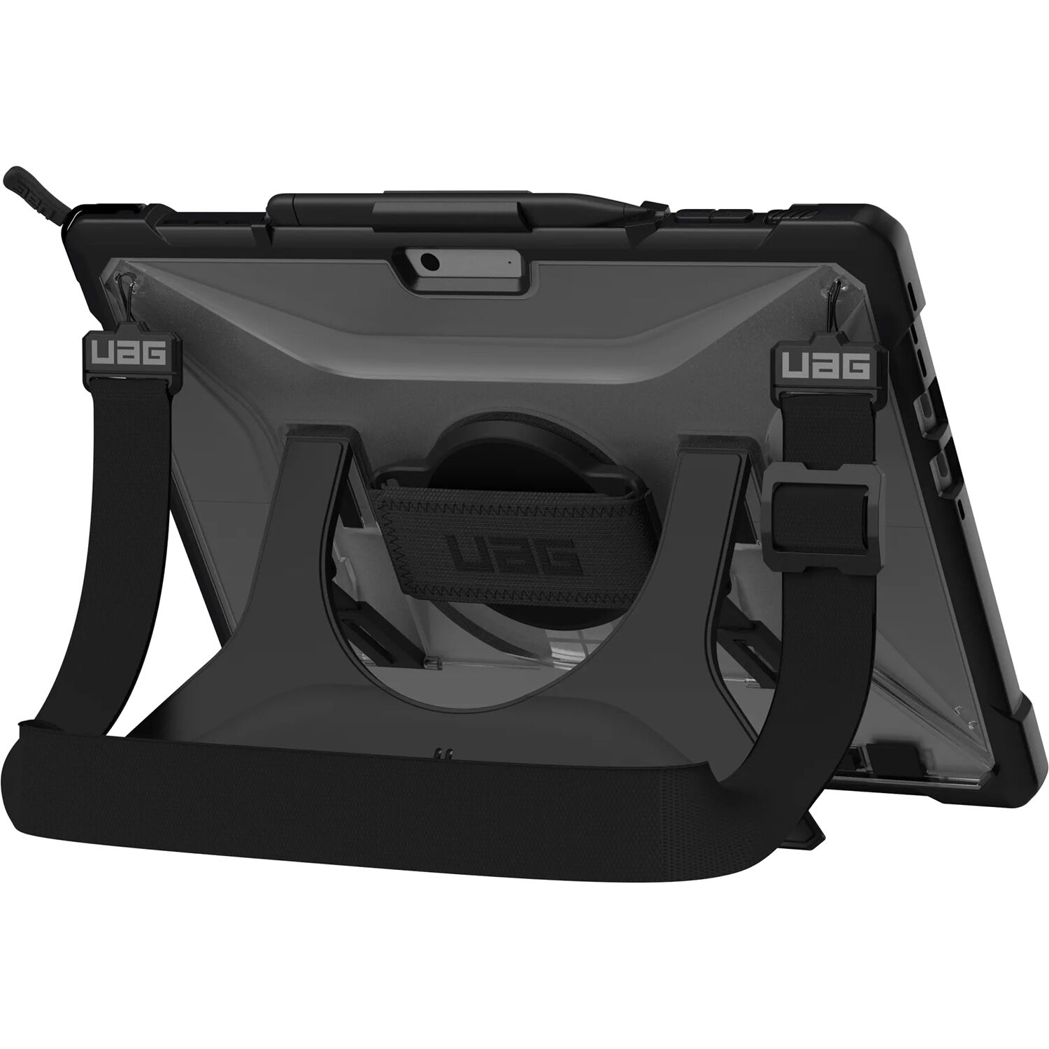 UAG Rugged Case Plasma Series clear black for Surface Pro 11 10 9 — view 3