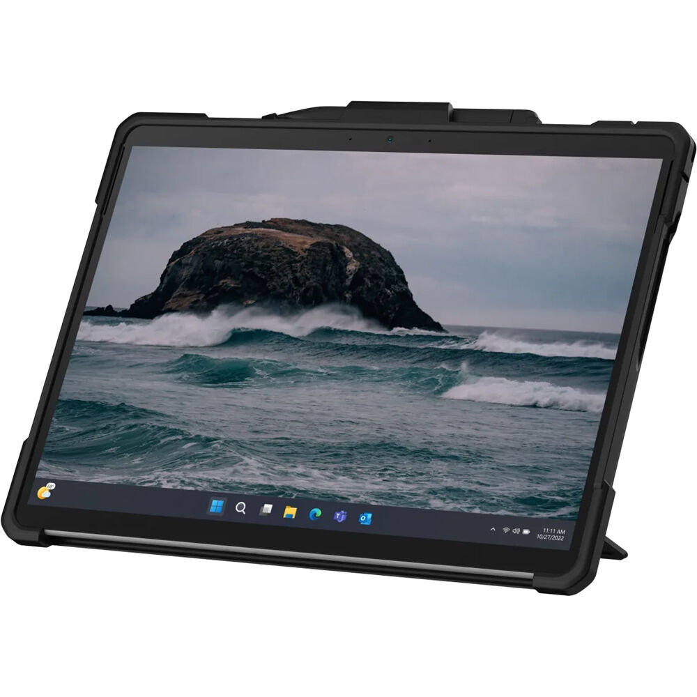 UAG Metropolis Series rugged case for Surface Pro 11, 10, and 9 in black — view 10