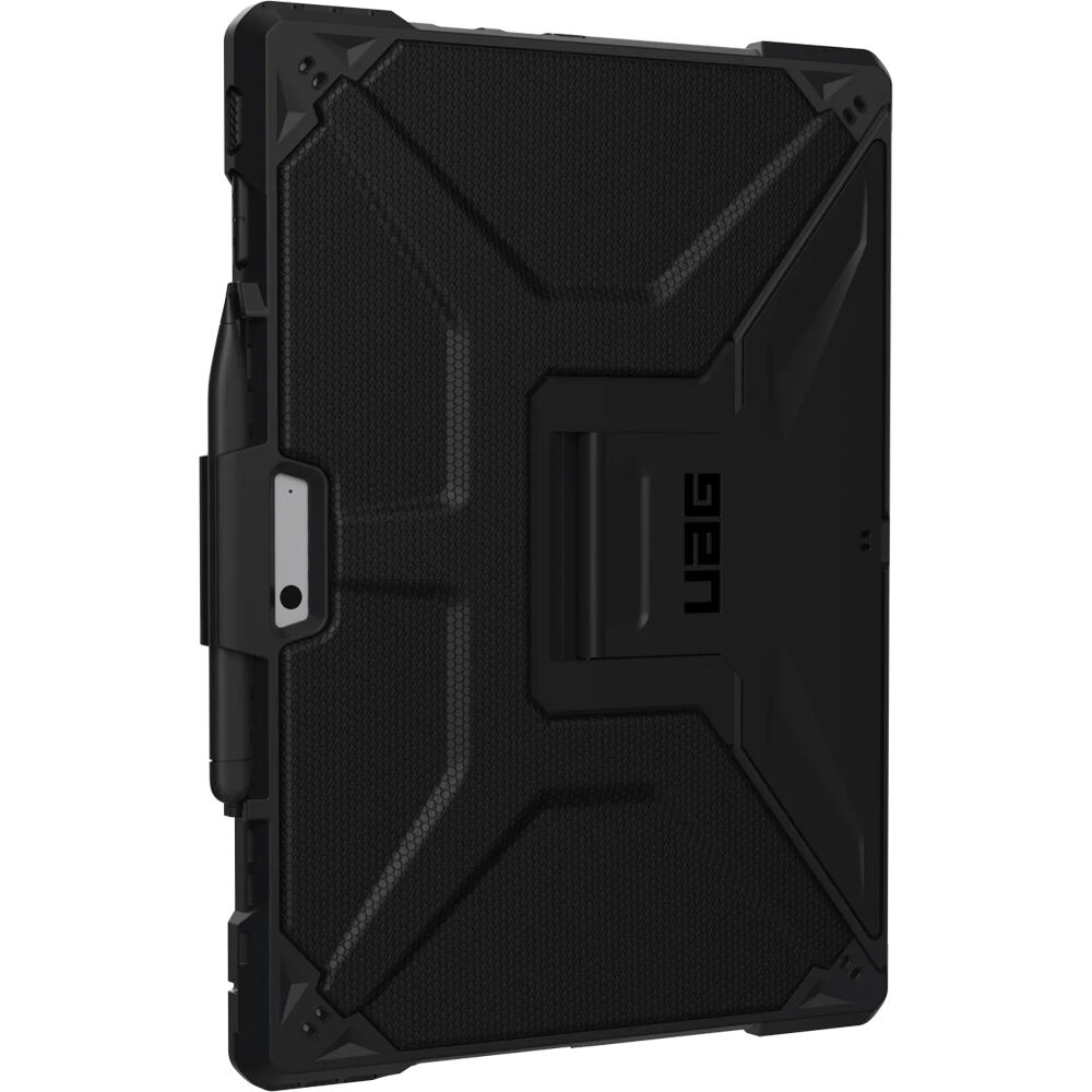 UAG Metropolis Series rugged case for Surface Pro 11, 10, and 9 in black — view 3