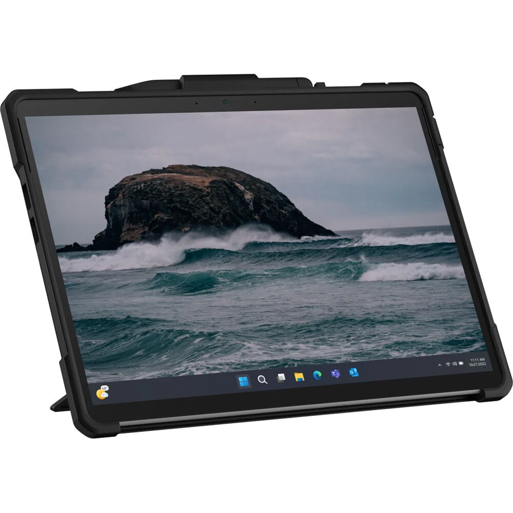 UAG Metropolis Series rugged case for Surface Pro 11, 10, and 9 in black — view 9