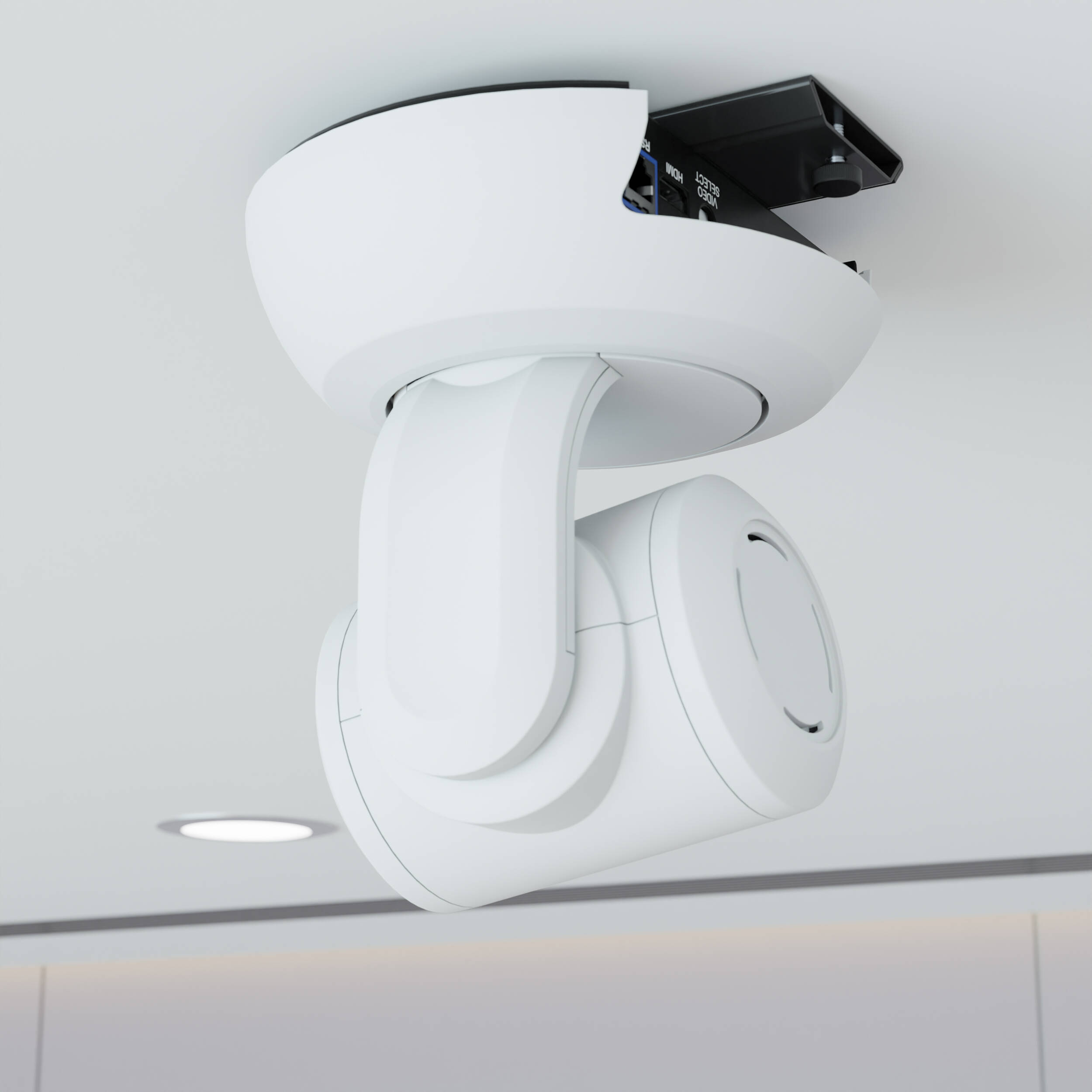 Vaddio hard ceiling mount for PTZ camera installations — view 2