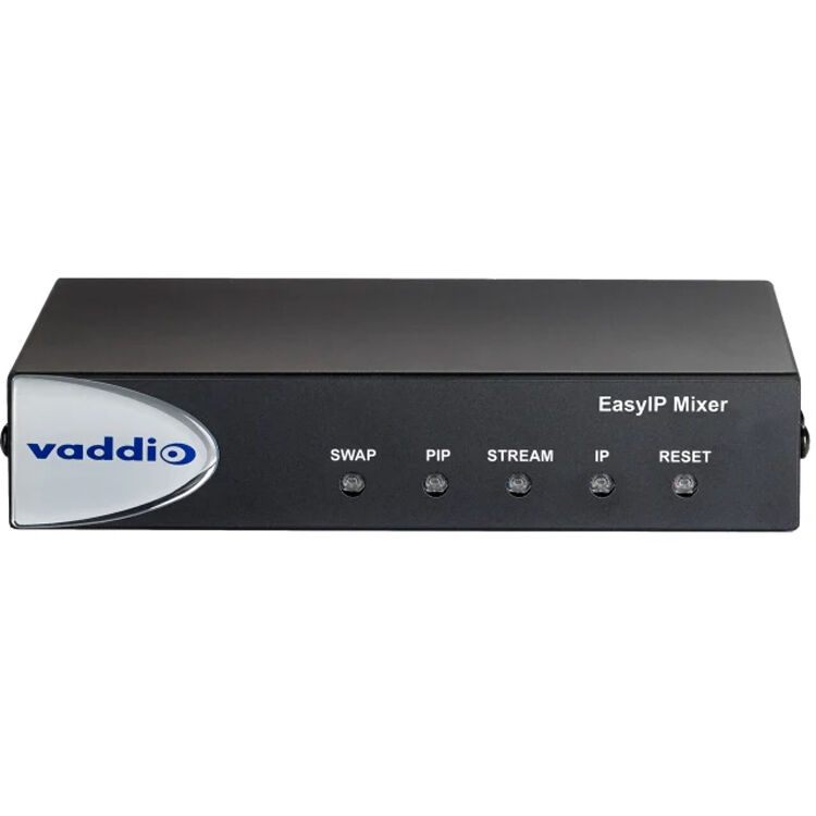 Vaddio EasyIP 20 Mixer Base Kit Black for conference room audio deployment — view 7
