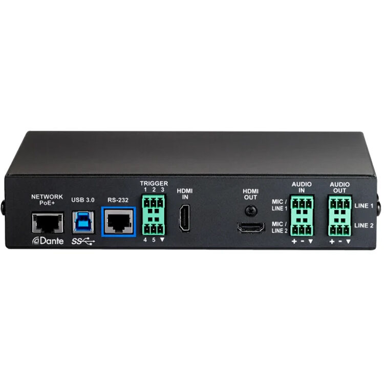 Vaddio EasyIP 20 Mixer Base Kit white rack-mountable conference AV system — view 8