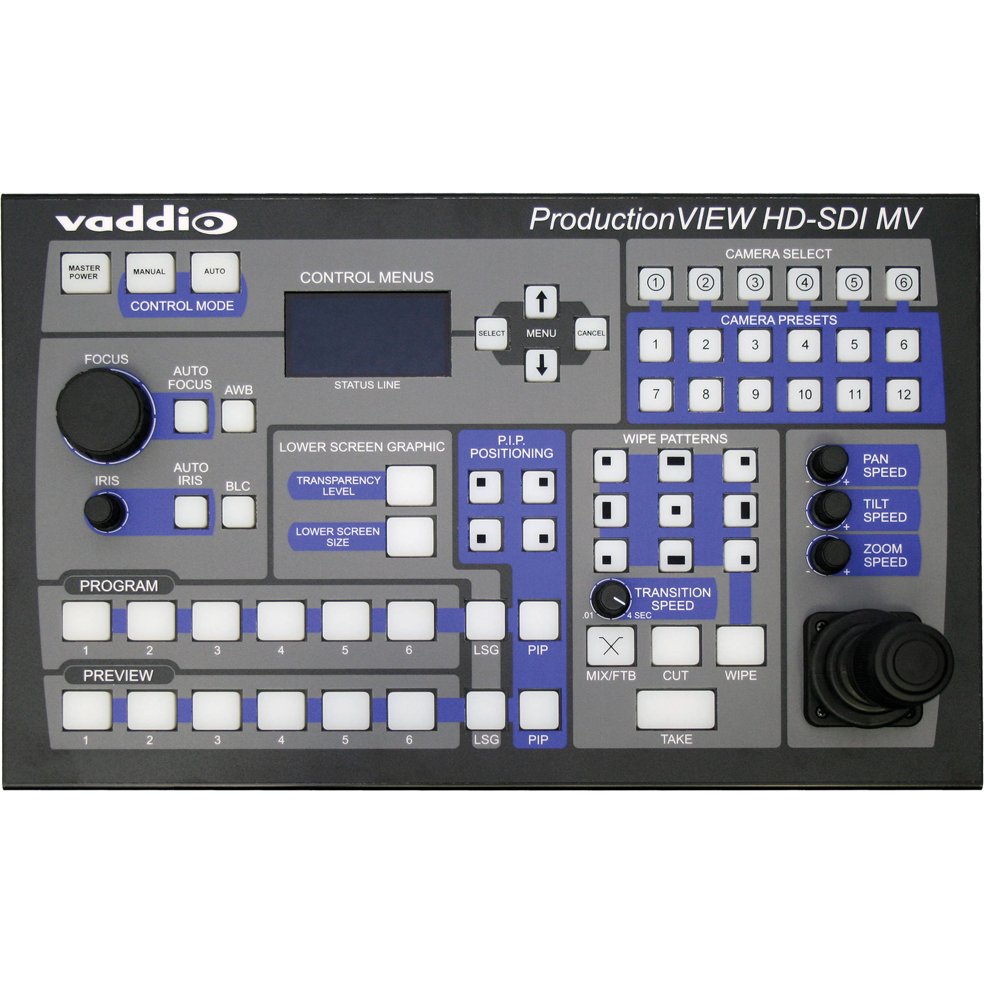 Vaddio PRODUCTIONVIEW HD-SDI MV TAA-compliant AV control system for HD-SDI production workflows — view 3