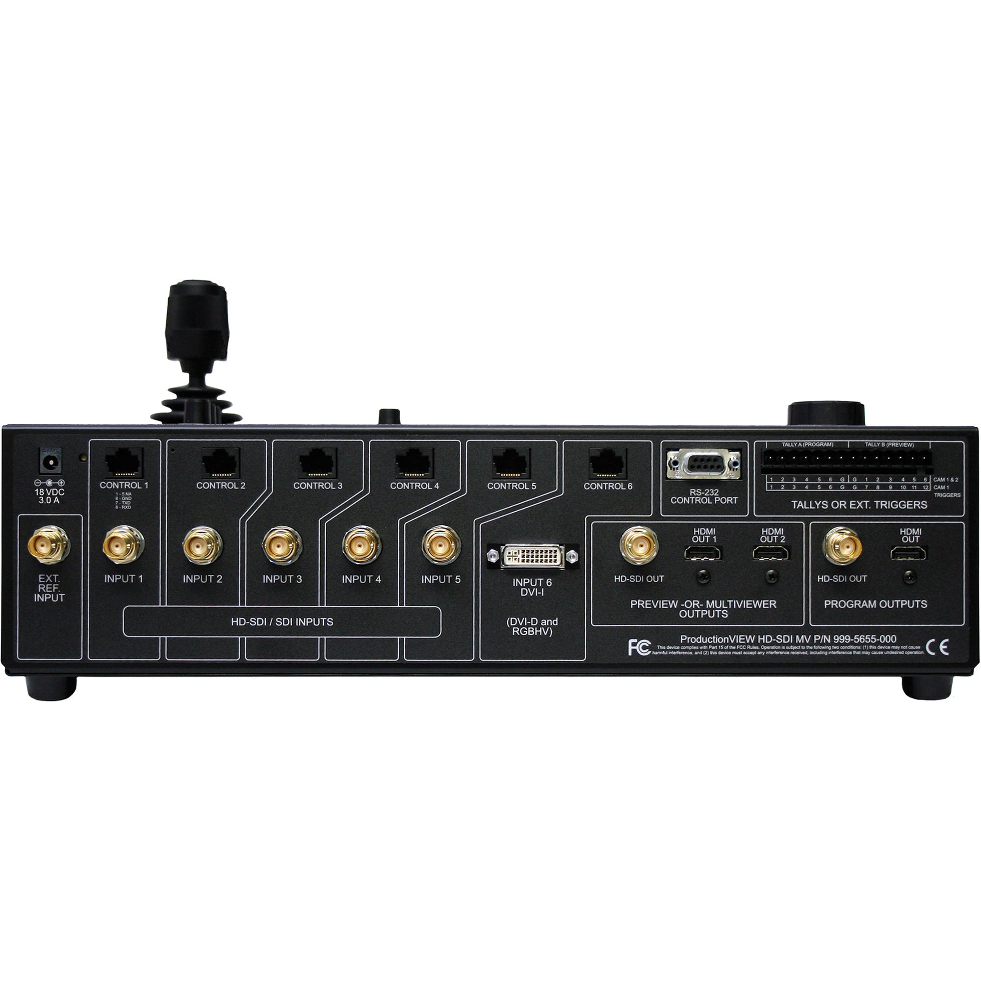 Vaddio PRODUCTIONVIEW HD-SDI MV TAA-compliant AV control system for HD-SDI production workflows — view 4