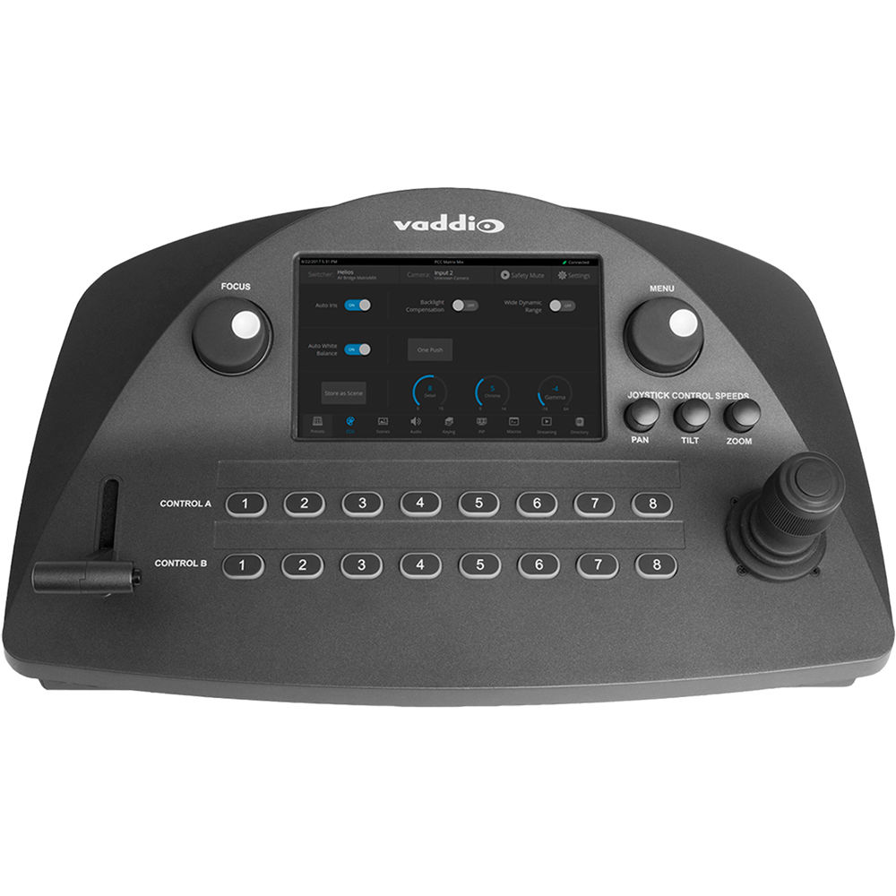 Vaddio AV Bridge MatrixMIX Pro rack-mountable AV switcher for switching, camera control, streaming, and graphics mixing — view 8