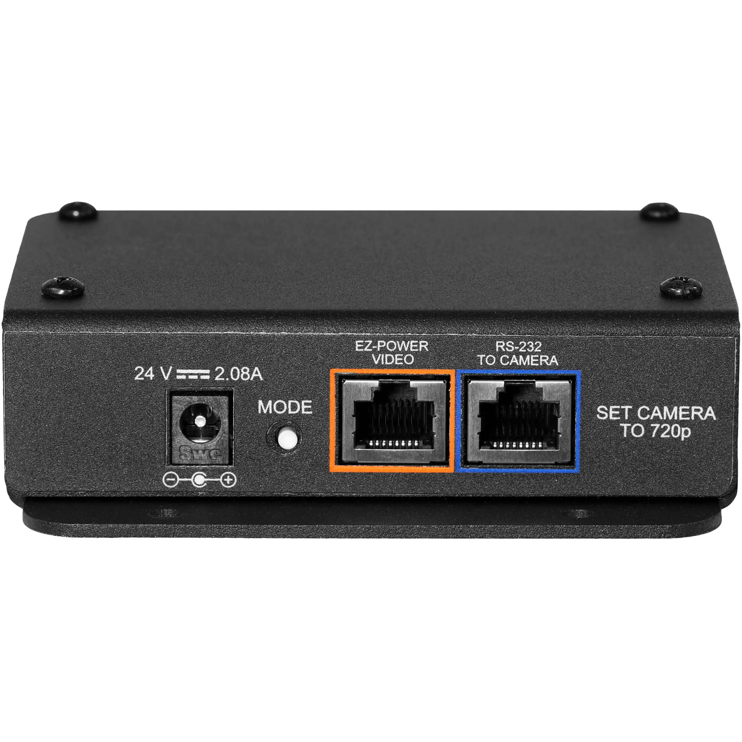 Vaddio ZoomSHOT 20 SE /Q-Mini BLK PTZ conference camera with 20x optical zoom — view 6