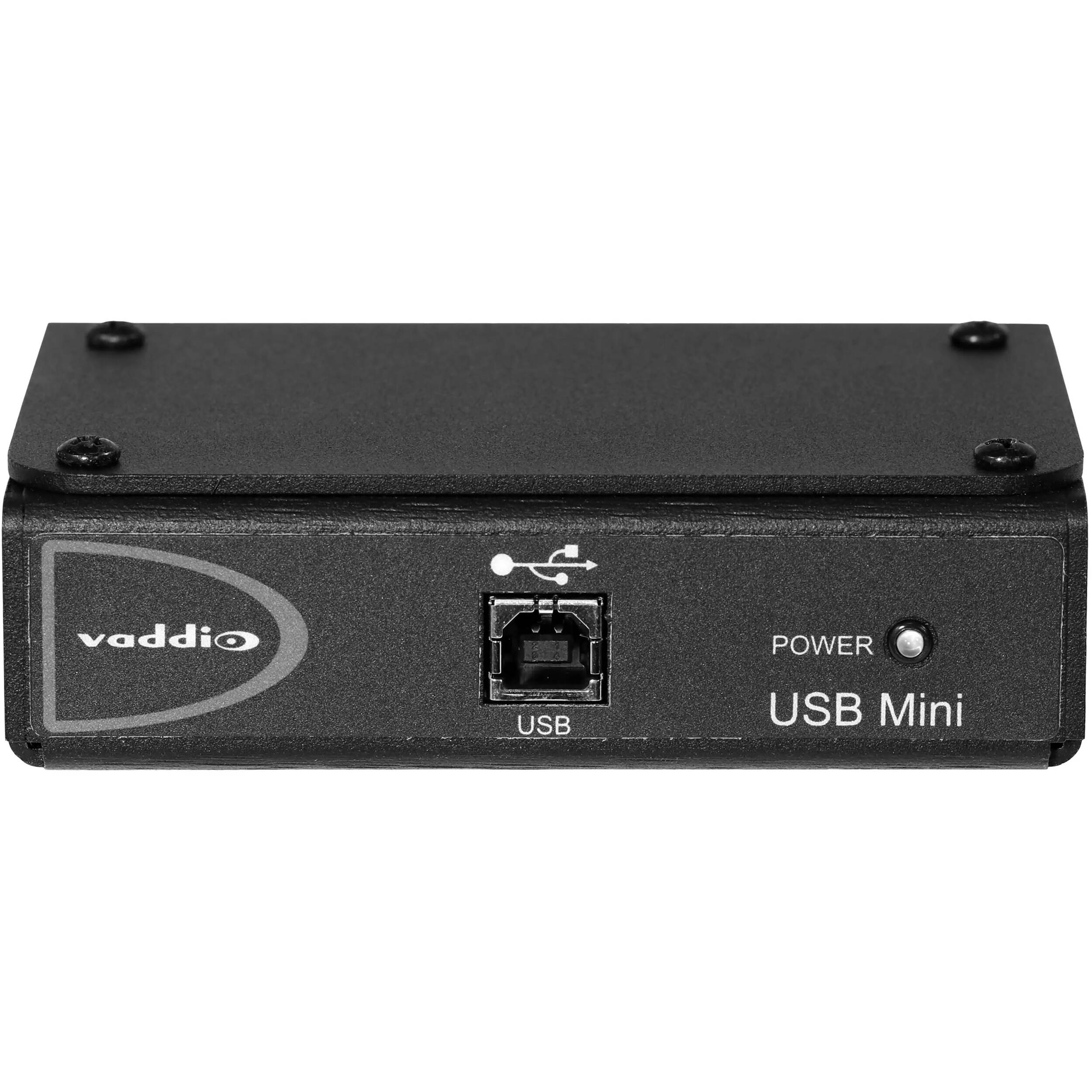 Vaddio ZoomSHOT 20 SE /Q-Mini BLK PTZ conference camera with 20x optical zoom — view 8