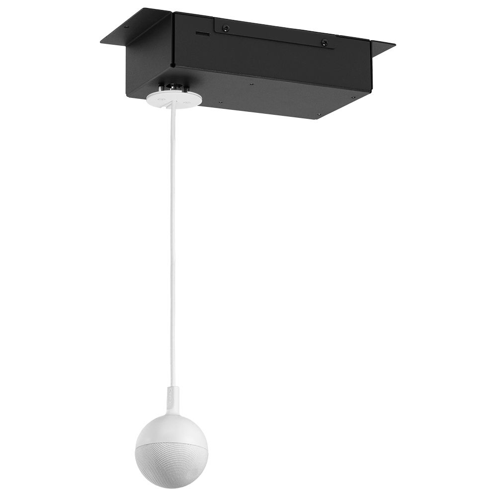 Vaddio Ceiling MIC System White ceiling-mounted conference microphone — view 3
