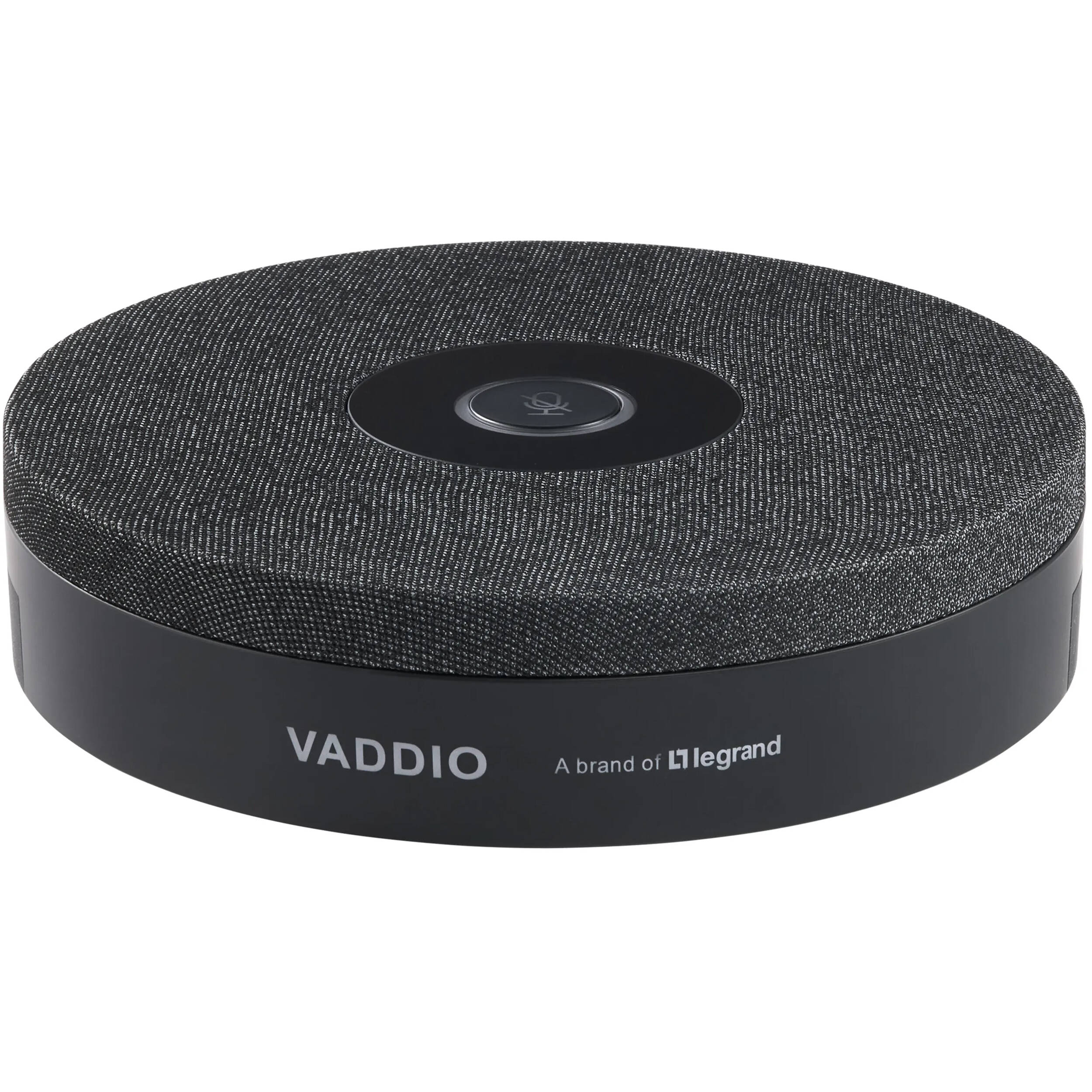 Vaddio Venture TableMIC tabletop conference microphone with 360-degree pickup for larger meeting rooms — view 2