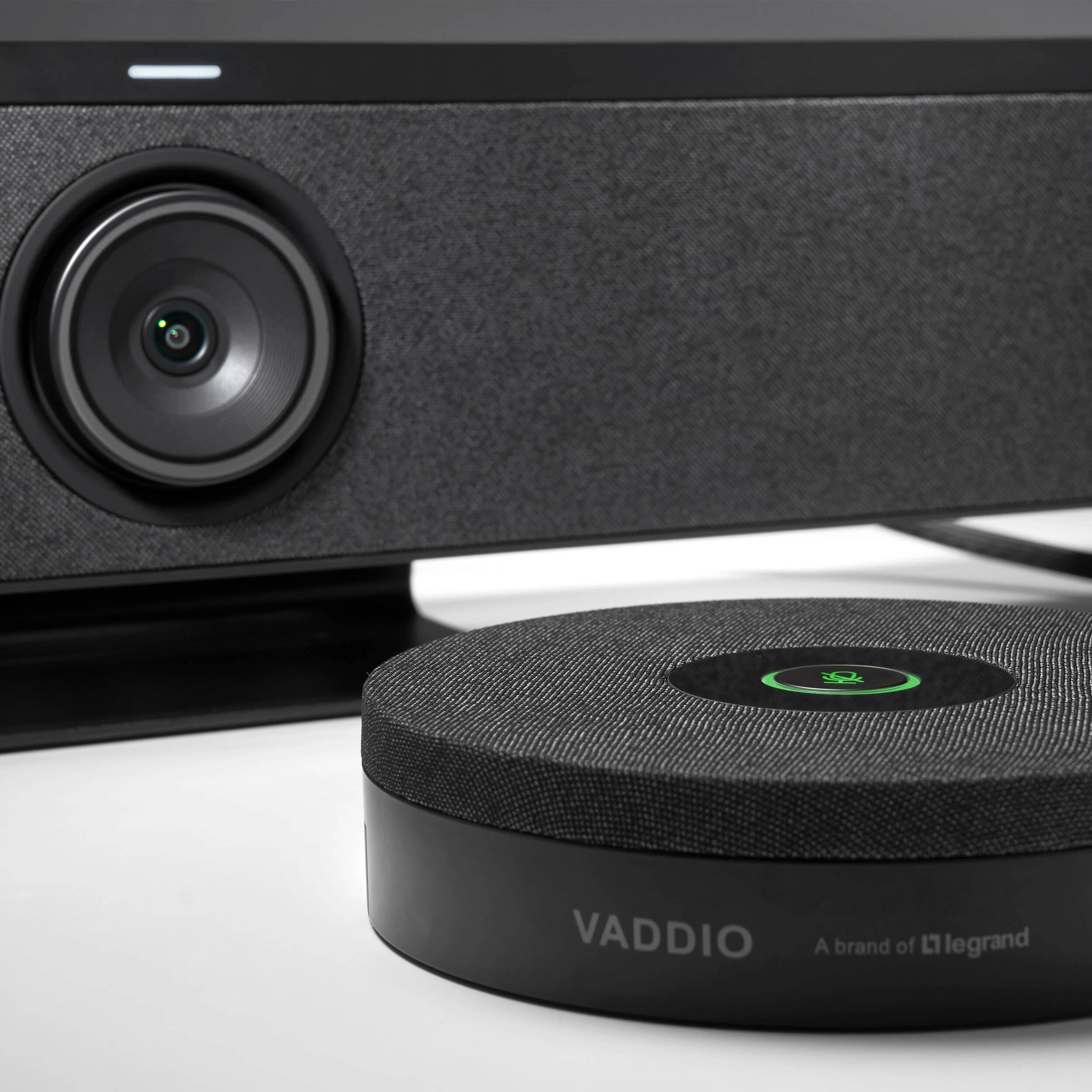Vaddio Venture TableMIC tabletop conference microphone with 360-degree pickup for larger meeting rooms — view 7
