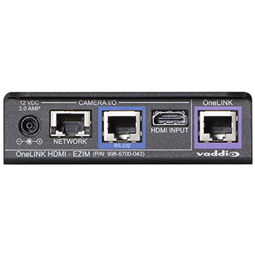 Black 15 ft shielded HDMI cable with HDMI 1.3b male connectors for Cisco codec and camera connections — view 3