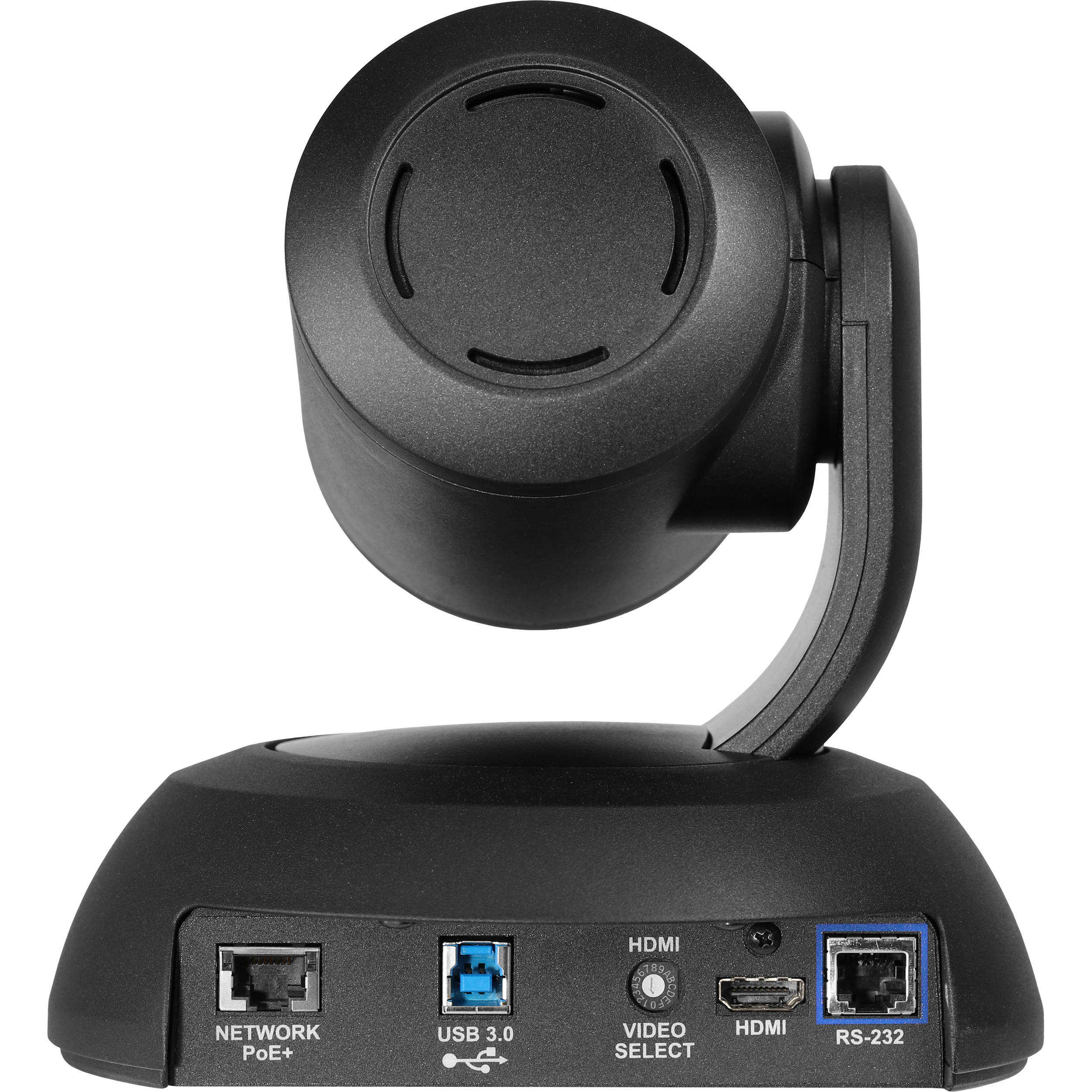 Vaddio RoboSHOT 12E USB PTZ camera for conference room and hybrid meeting capture — view 3