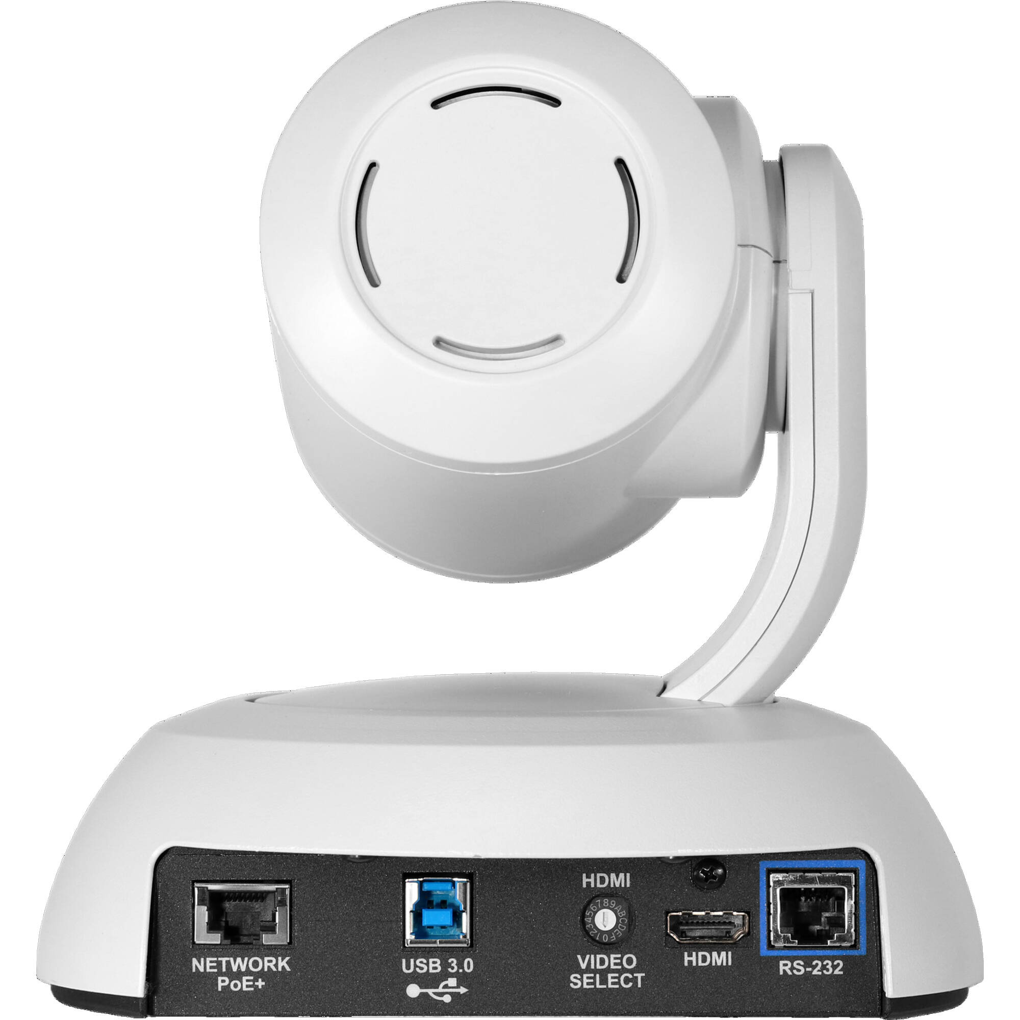 Vaddio ROBOSHOT 12E USB WHT professional USB webcam in white finish — view 3