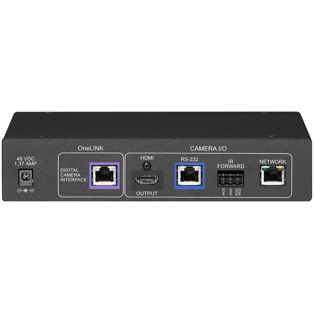 Vaddio ROBOSHOT 20 UHD ONELINK HDMI S webcam with HDMI output and 8.9 MP imaging — view 4