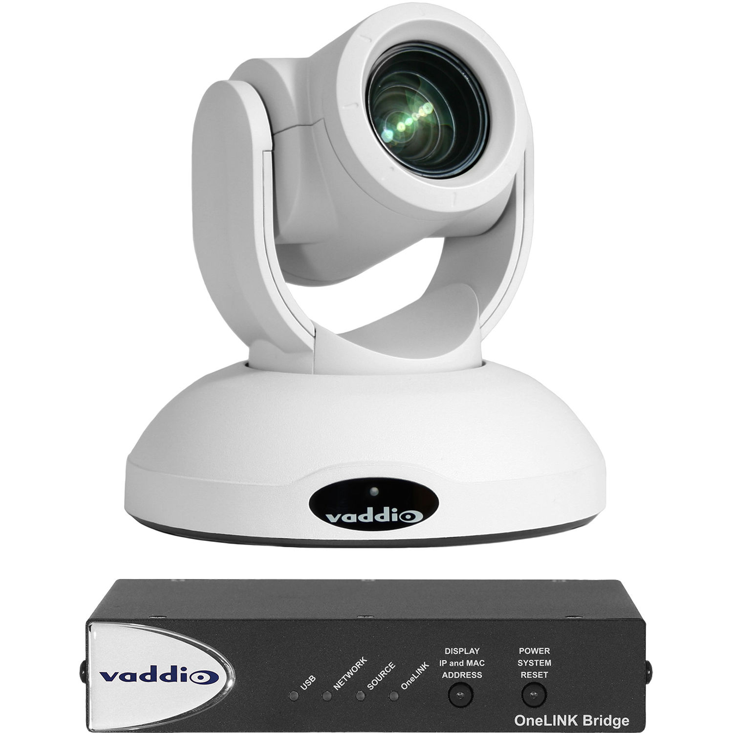 Vaddio RoboSHOT 20UHD OneLINK 4K PTZ Camera | Enterprise USB, IP