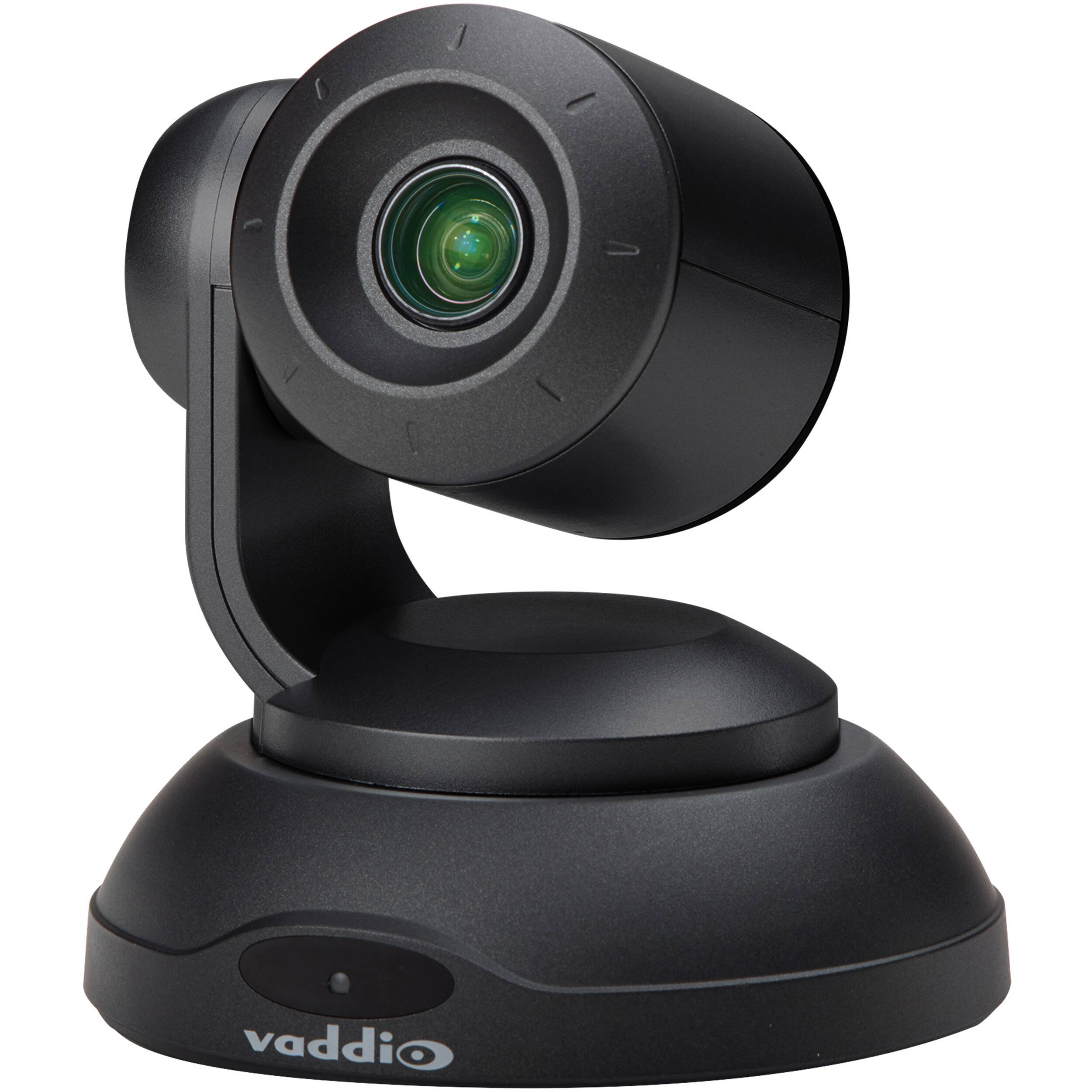 Vaddio ConferenceSHOT 10 enterprise PTZ conferencing camera in black — view 3