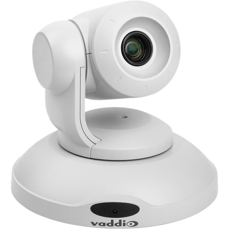 Vaddio CSAV SYS ceiling microphone system in white with one microphone and no speaker — view 2