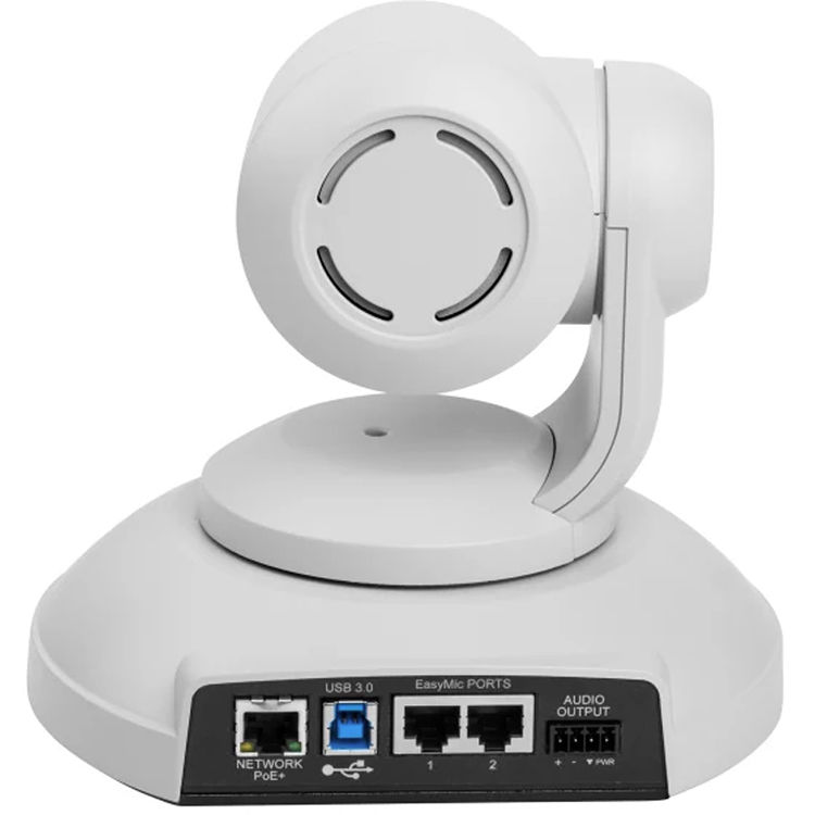 Vaddio CSAV SYS ceiling microphone system in white with one microphone and no speaker — view 4