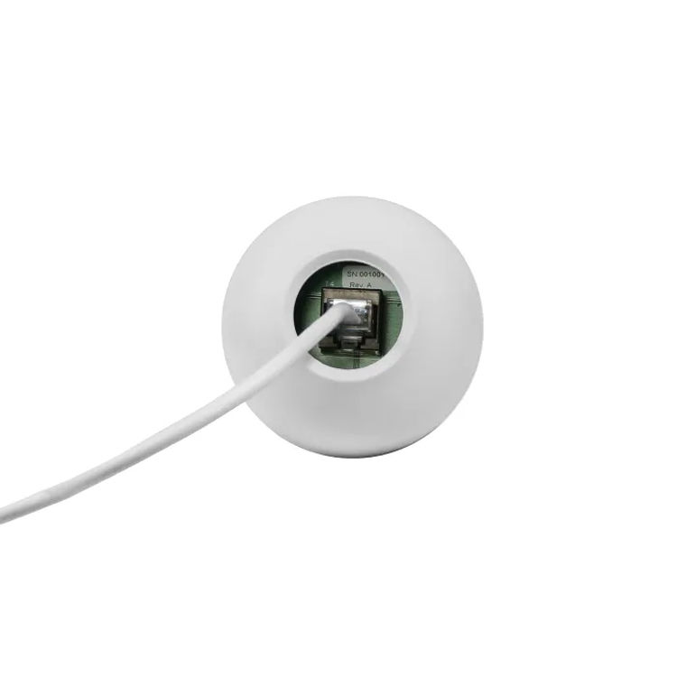 Vaddio CSAV SYS ceiling microphone system in white with one microphone and no speaker — view 7