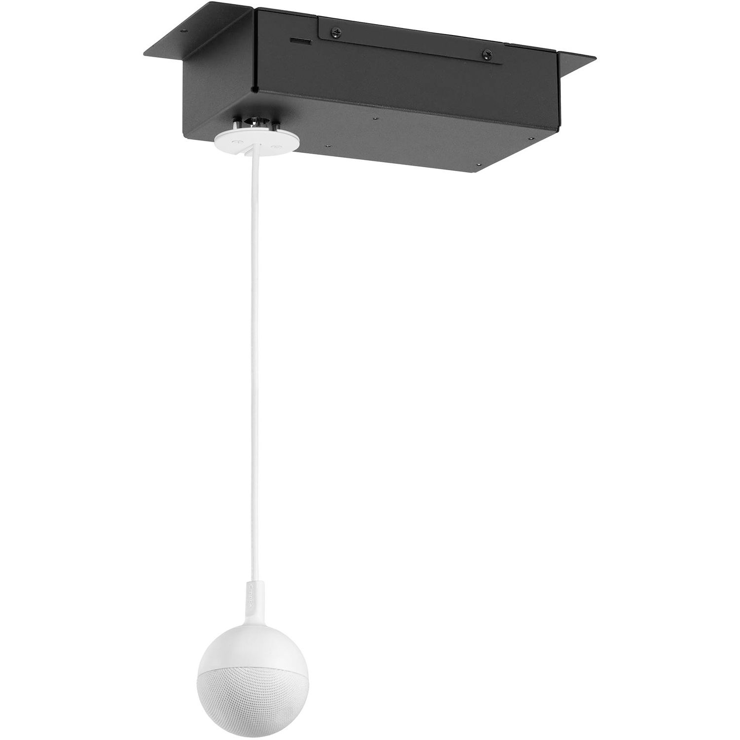 Vaddio CSAV SYS ceiling microphone system in white with one microphone and no speaker — view 8