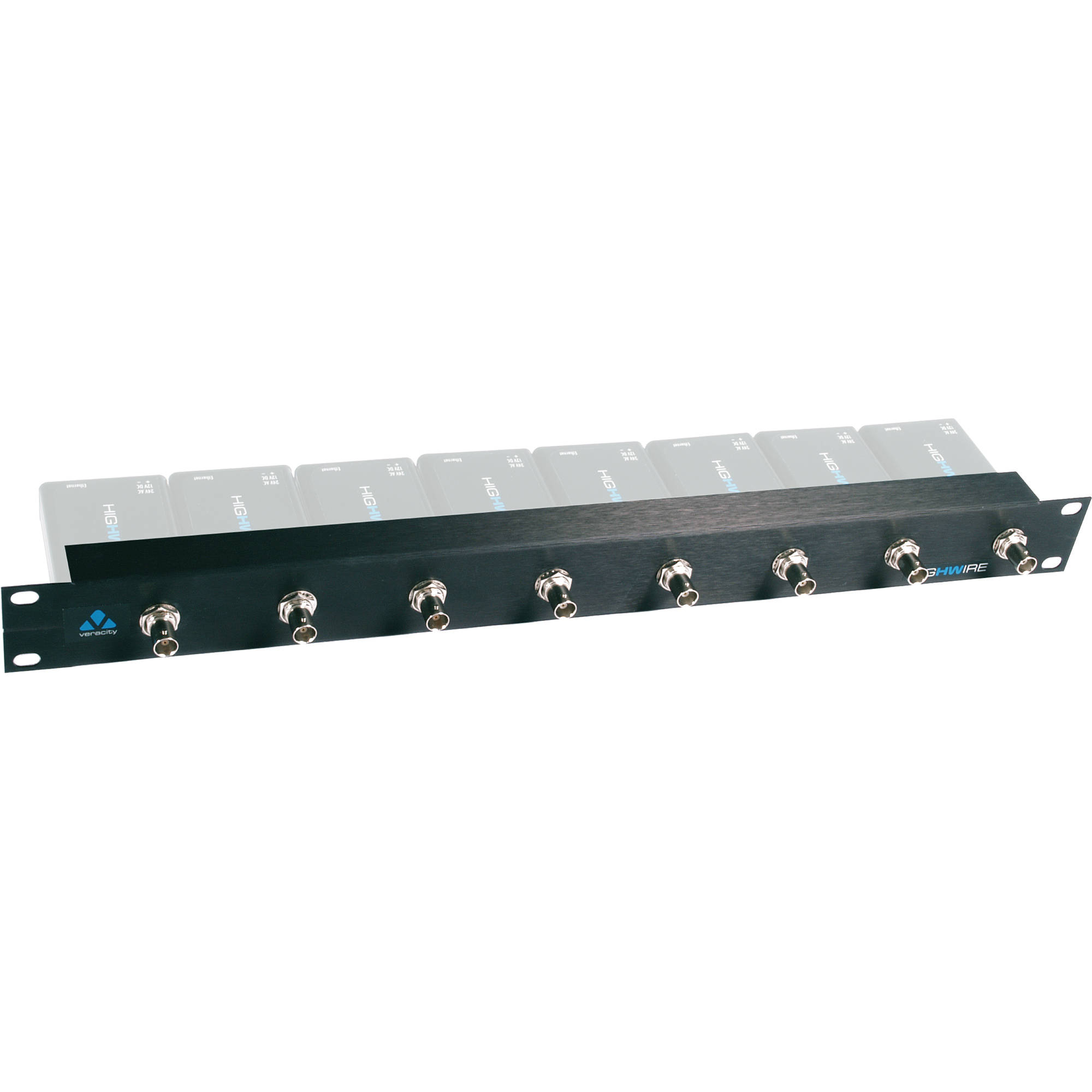 1U, 19"" rackmount bracket for 8x HIGHWIRE / Powerstar units — view 2
