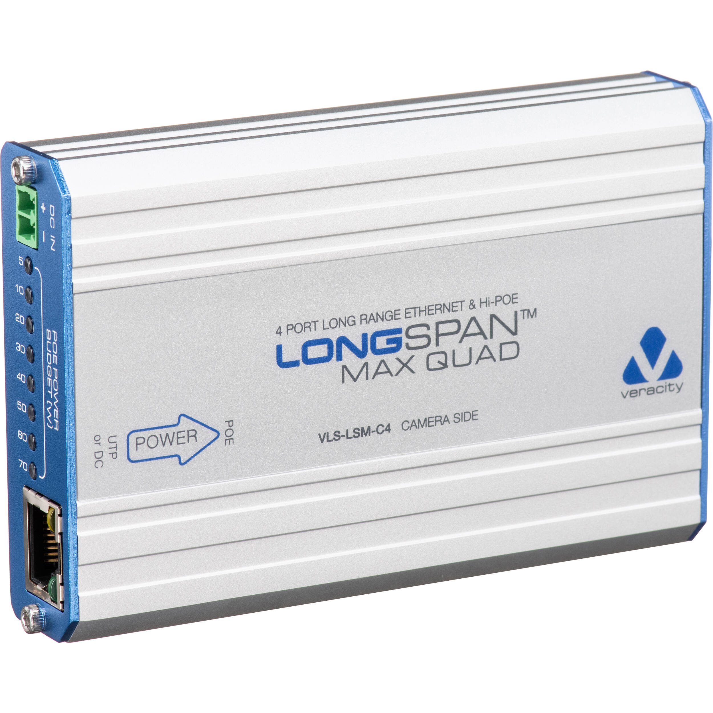 Veracity LONGSPAN MAX QUAD VLS-LSM-C4 4-channel hi-power cable adapter — view 2