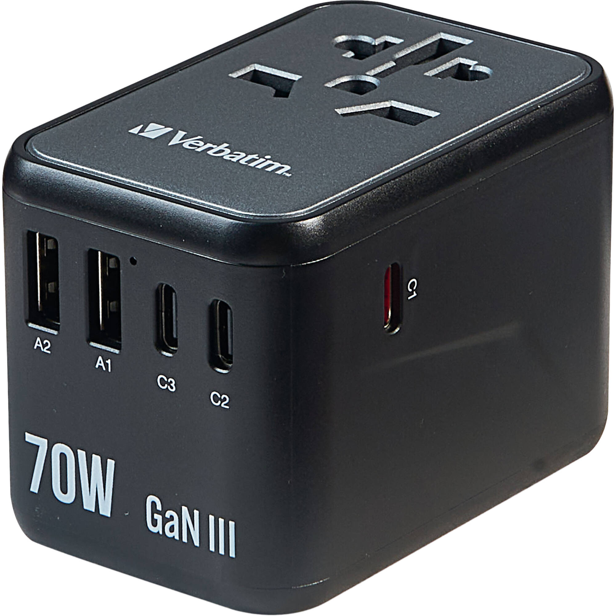 Verbatim Universal Travel Adapter UTA-09 for international charging compatibility — view 2
