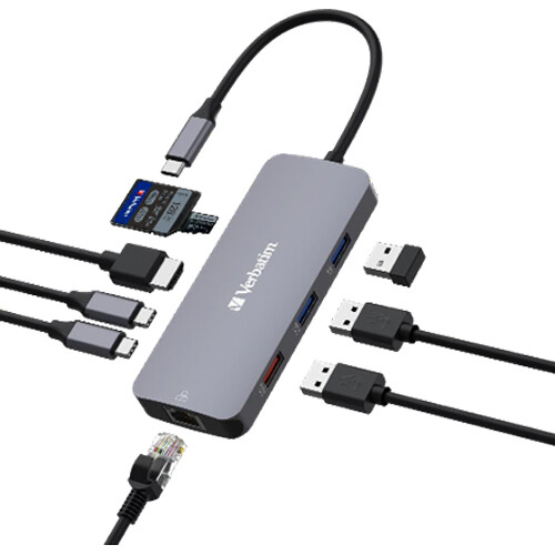 USB-C PRO MULTIPORT HUB CMH 09 9 PORTS — view 4