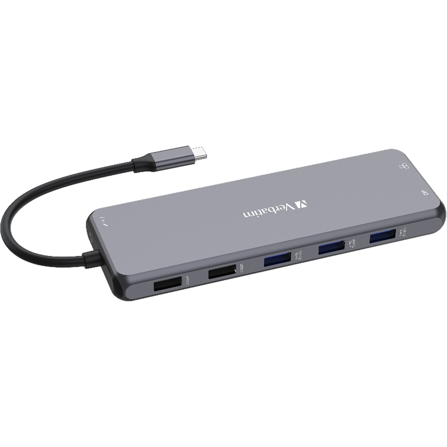 Verbatim USB-C Pro Multiport Hub CMH 13 — 13-port USB-C docking hub — view 3