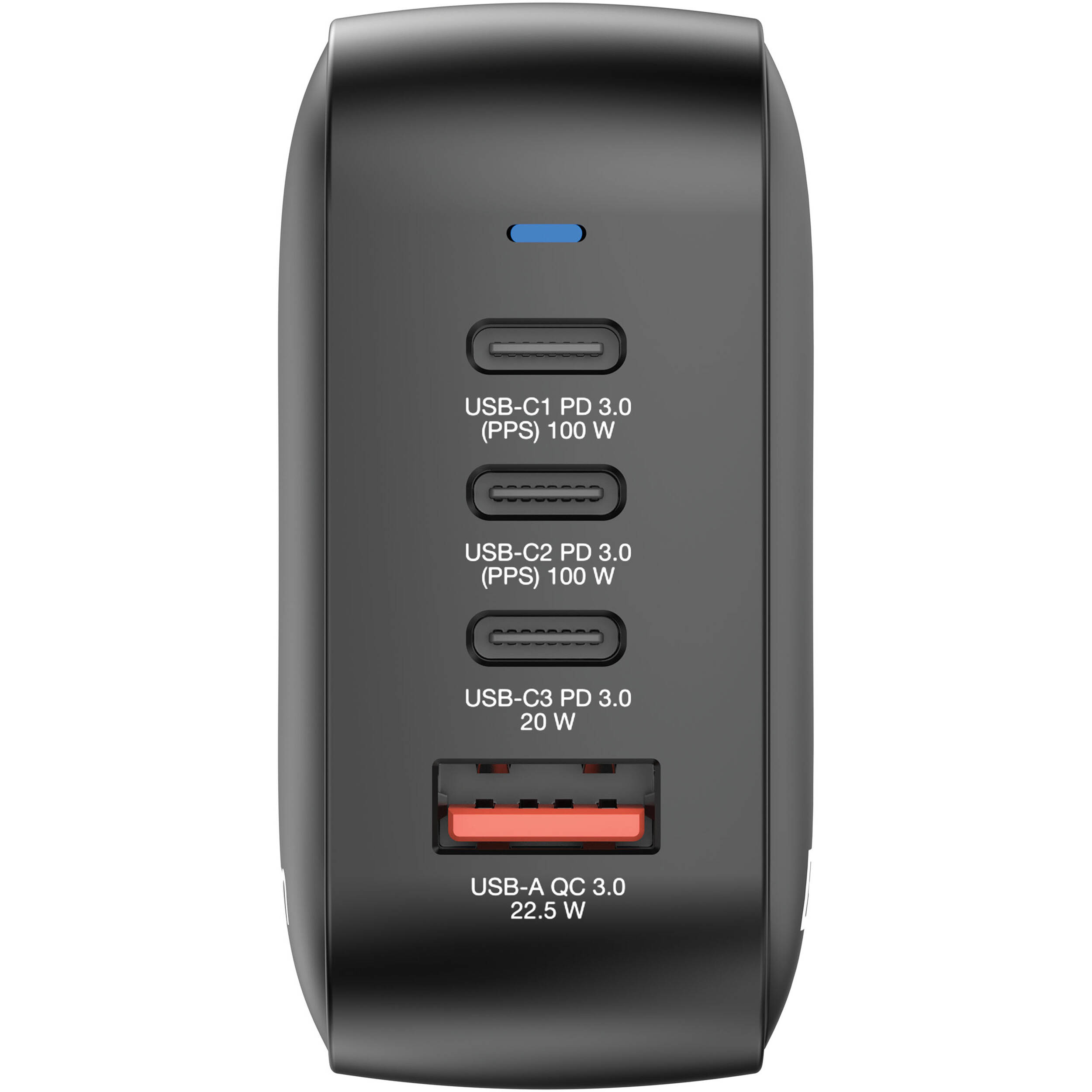 Verbatim Mini GaN Charger 100W 4 port compact USB charger — view 4