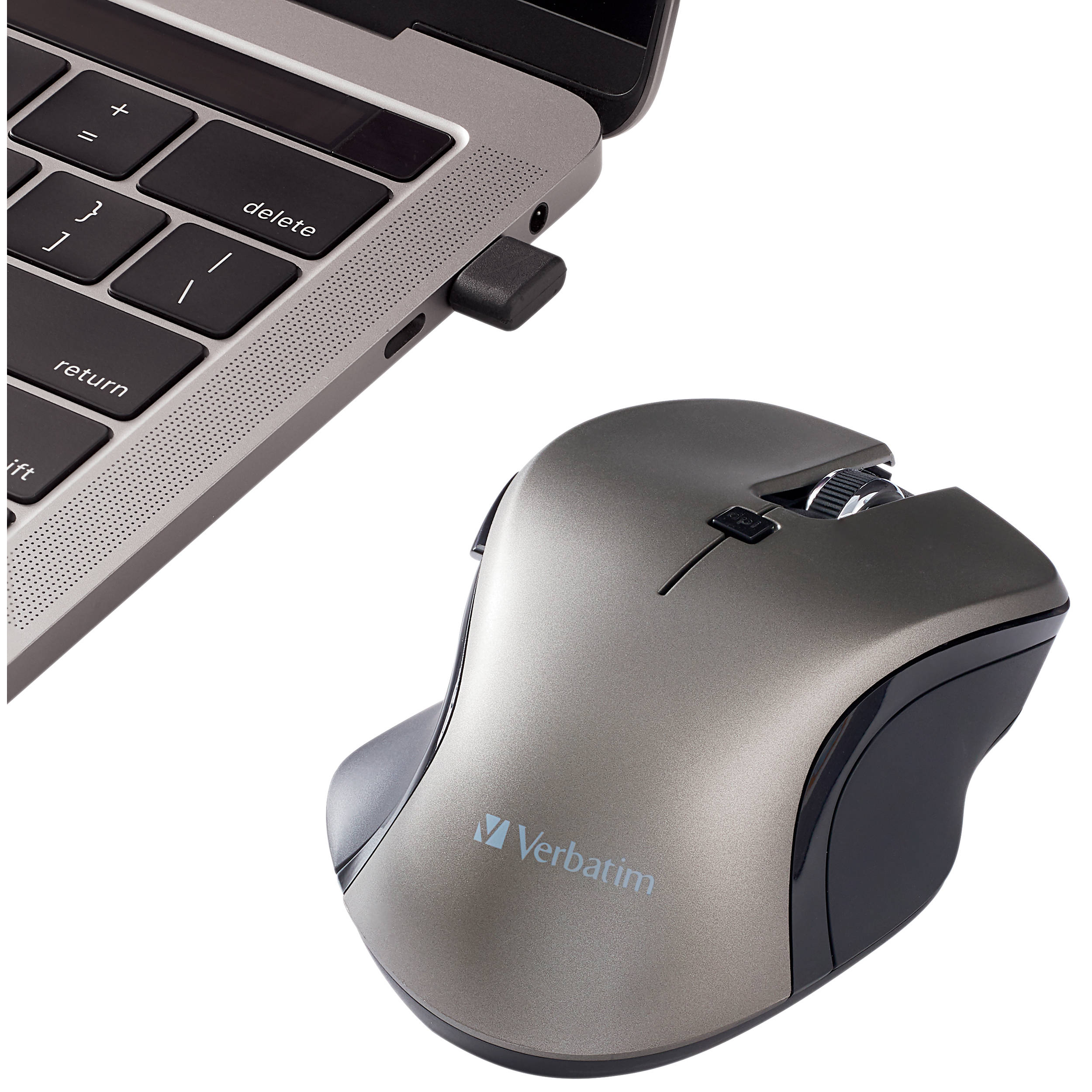 USB-C WIRELESS BLUE LED MOUSE — view 4