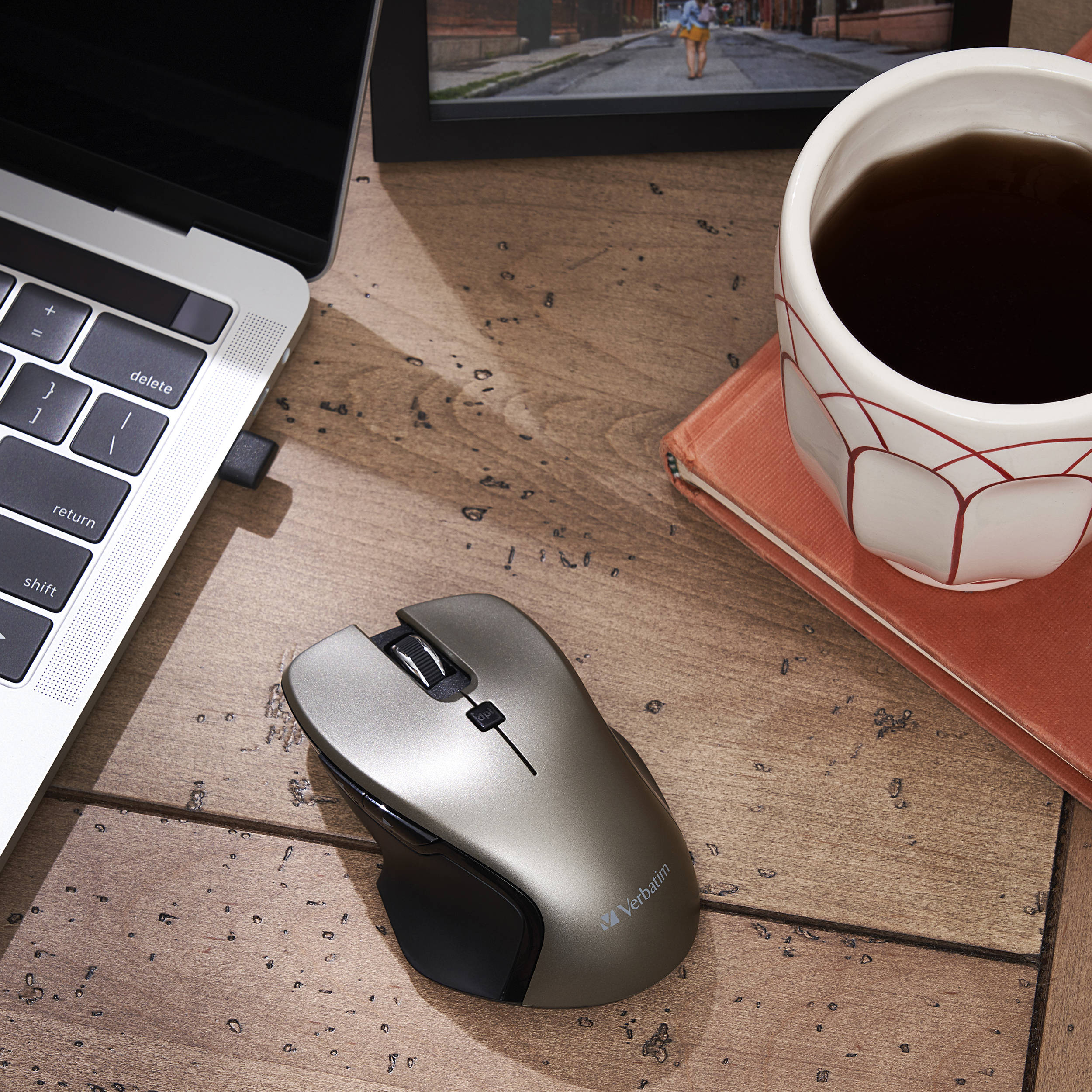 USB-C WIRELESS BLUE LED MOUSE — view 5