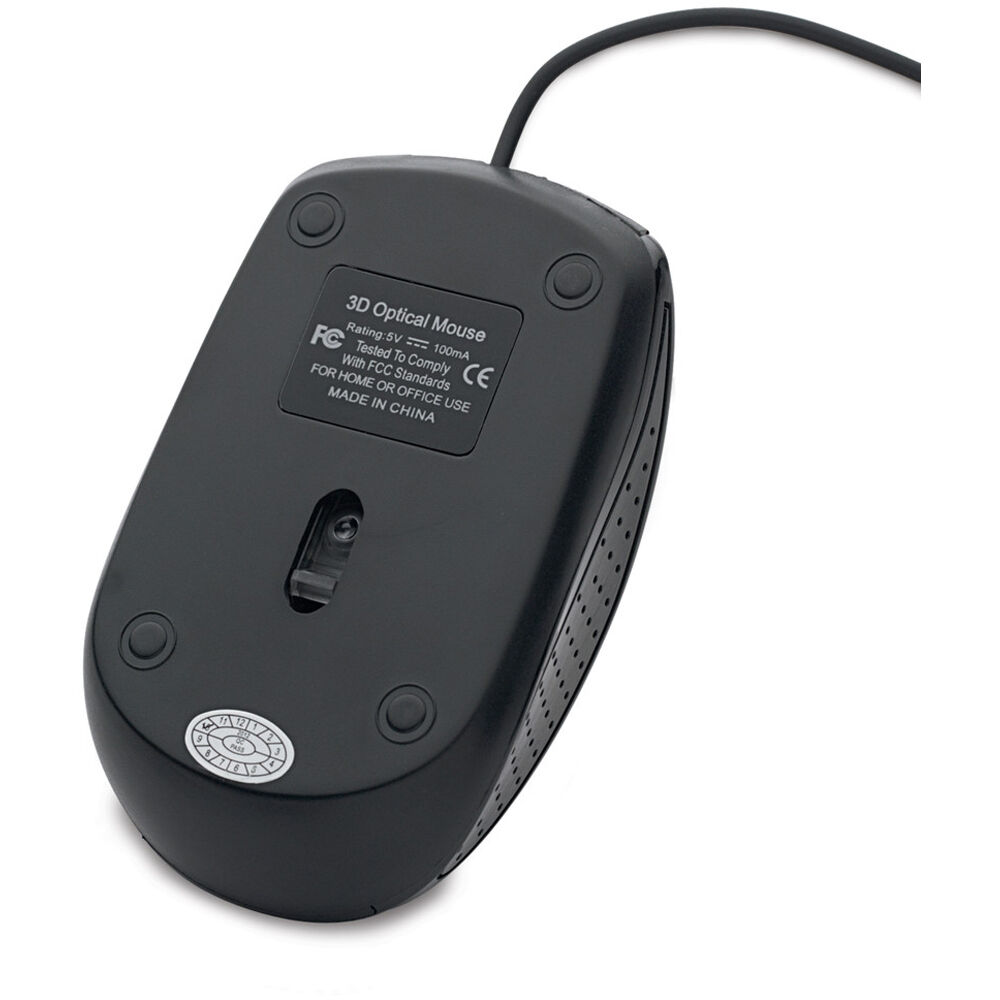 CORDED OPTICAL MOUSE - BLACK,COMPARABLE 4YH-00005 MICROSOFT BASIC OPTICAL — view 4