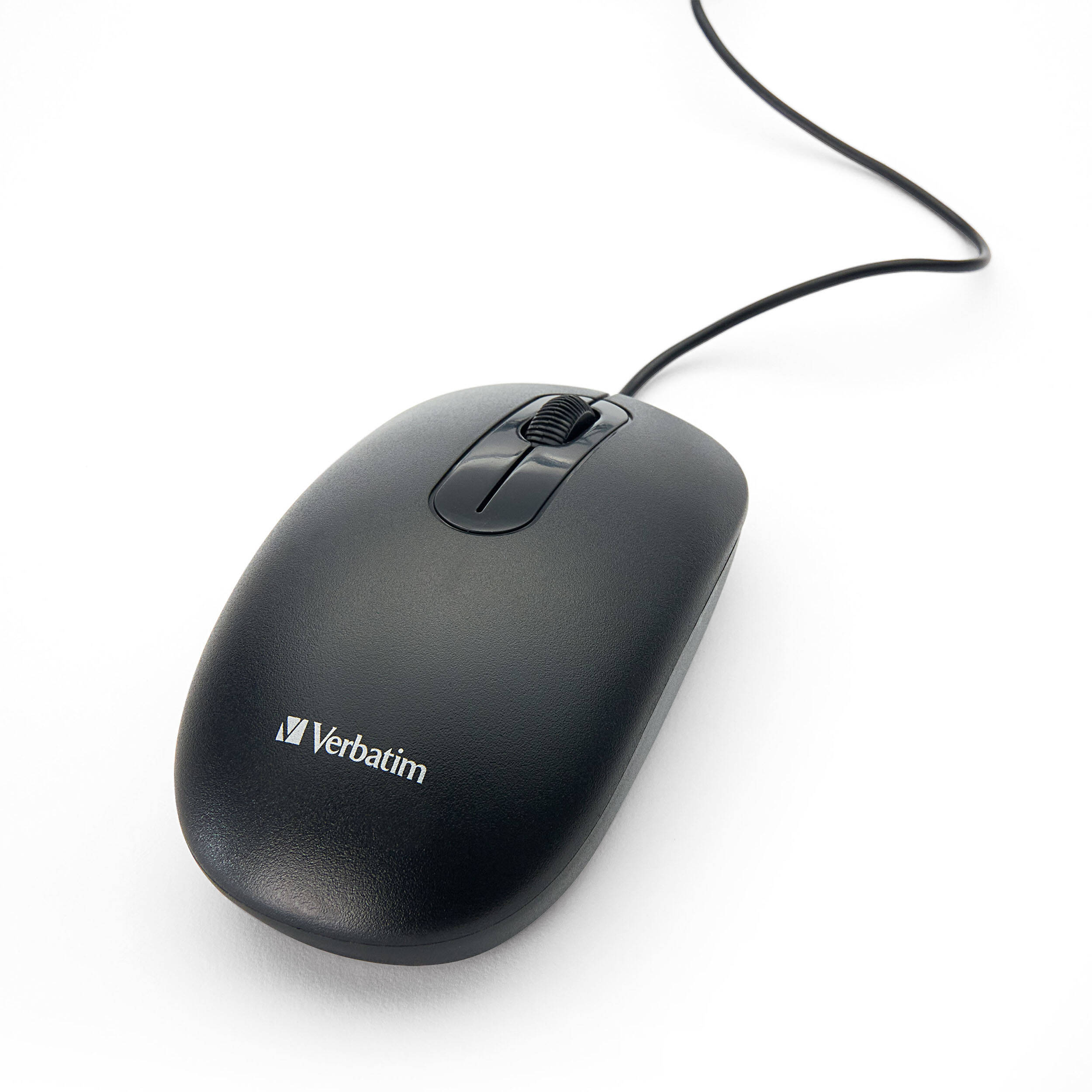 Verbatim wired keyboard and 3-button mouse set for desktop office use — view 4