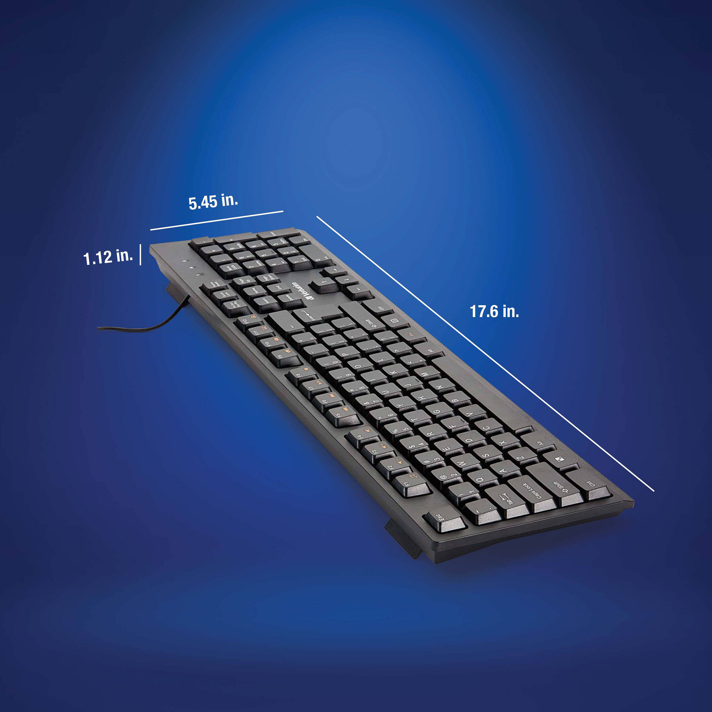 Verbatim 70735 wired USB keyboard for desktop use — view 5