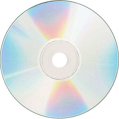100PK CD-R 80 MIN 700MB 52X SHINY SILV — view 2