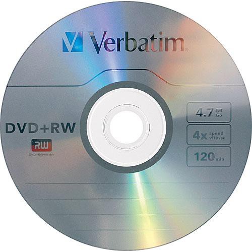 VERBATIM - 30 X DVD+RW 4.7 GB 4X - SPINDLE - STORAGE MEDIA — view 2