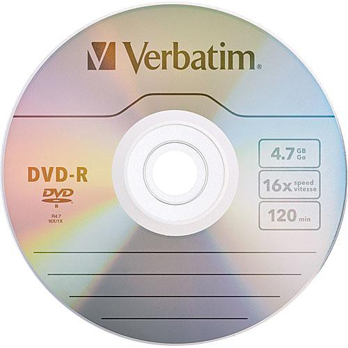 VERBATIM AZO DVD-R 4.7GB 16X WITH BRANDED SURFACE-100PK SPINDLE — view 2