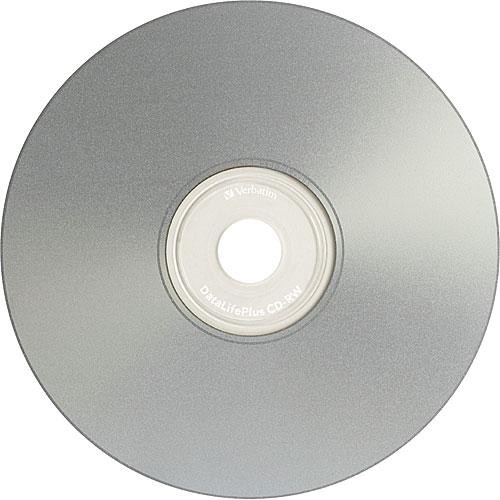 CD-RW 700MB 12X DATALIFEPLUS SILVER INKJET PRINTABLE WITH BRANDED HUB - 50PK SPI — view 2
