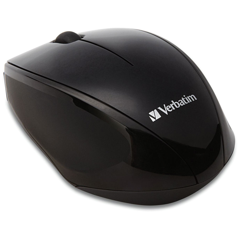 Wireless Multi Trac Blue LED Mouse Black