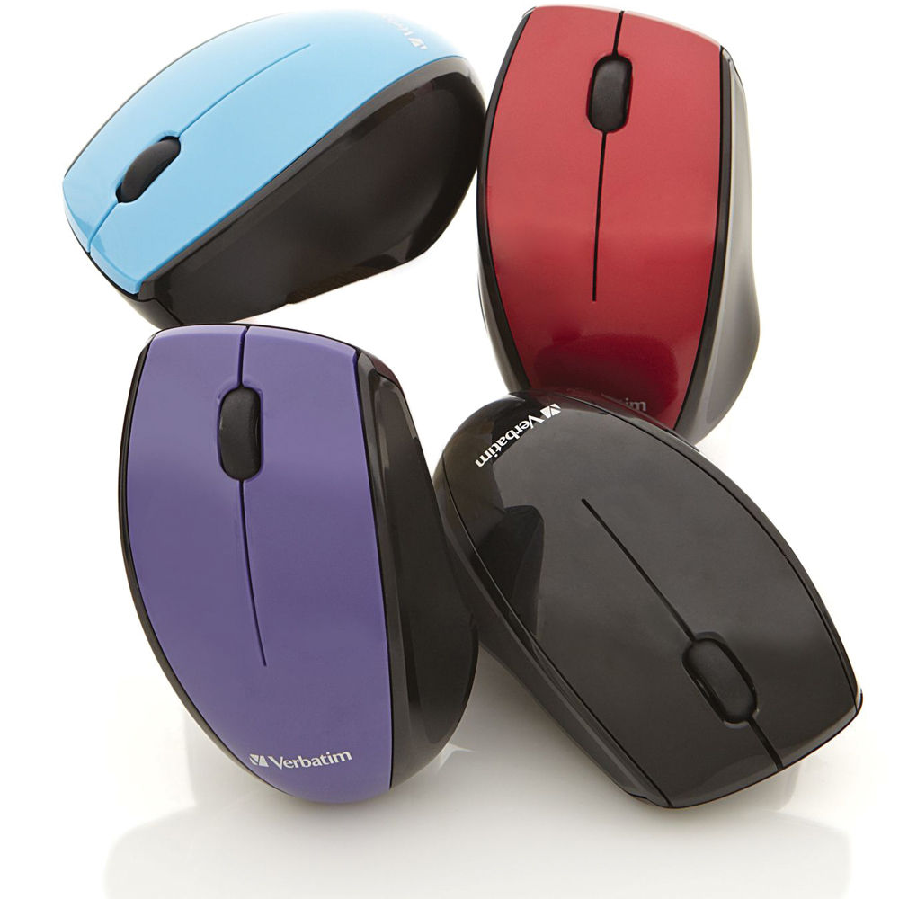 WIRELESS MULTI TRAC BLUE LED MOUSE BLACK — view 3