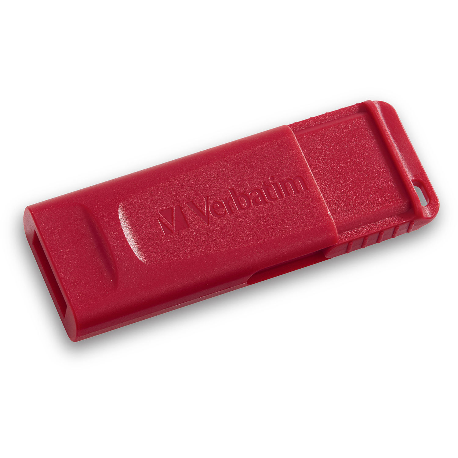Red Verbatim 128GB STORENGO USB flash drive, model 98525 — view 5