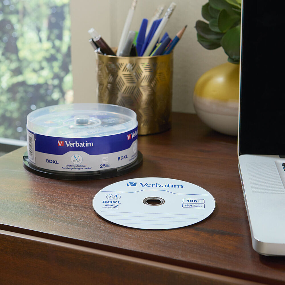 M DISC BDXL 100GB 6X WITH BRANDED SURFACE - 25PK SPINDLE — view 3