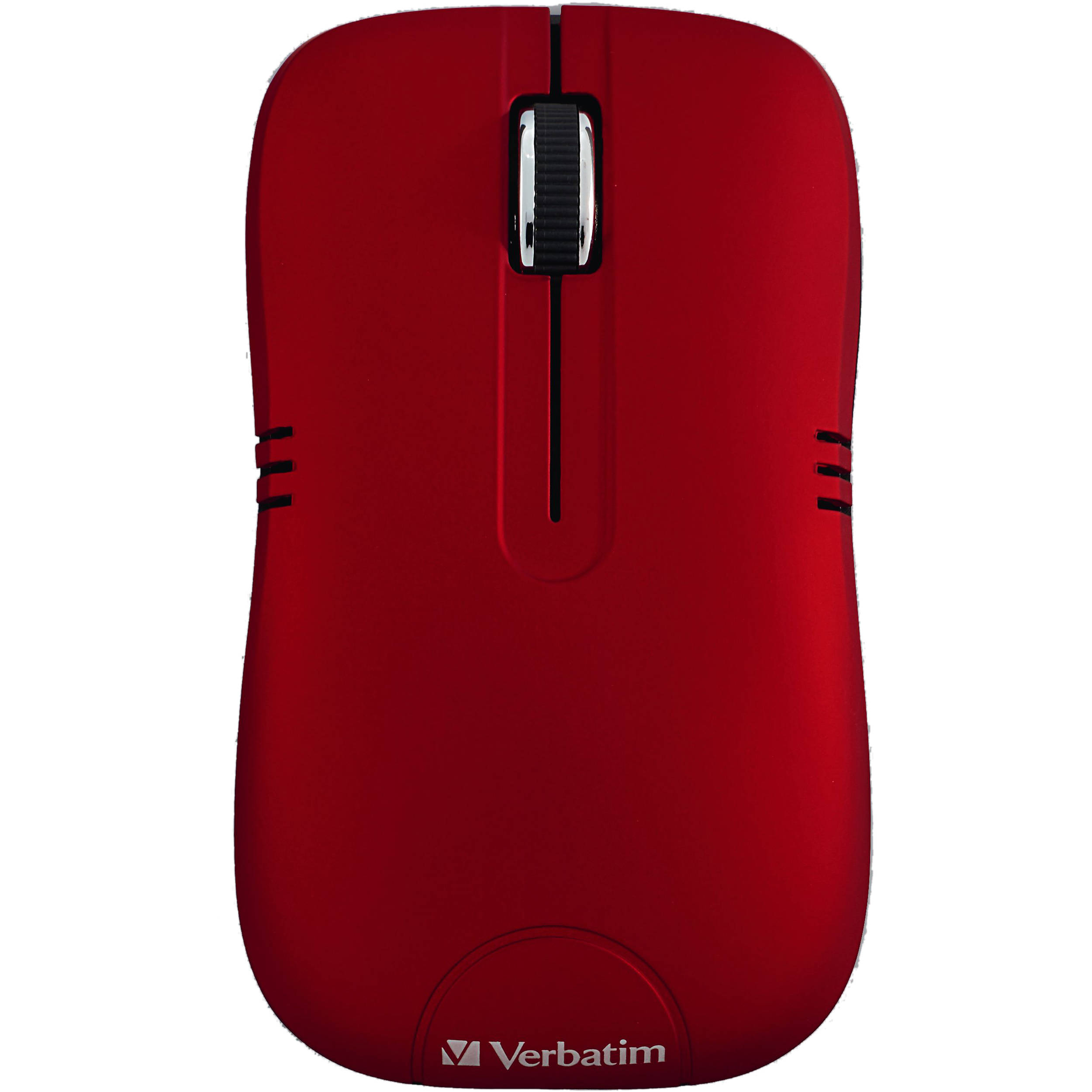 WIRELESS NOTEBOOK OPTICAL MOUSE, COMMUTER SERIES  MATTE RED — view 2