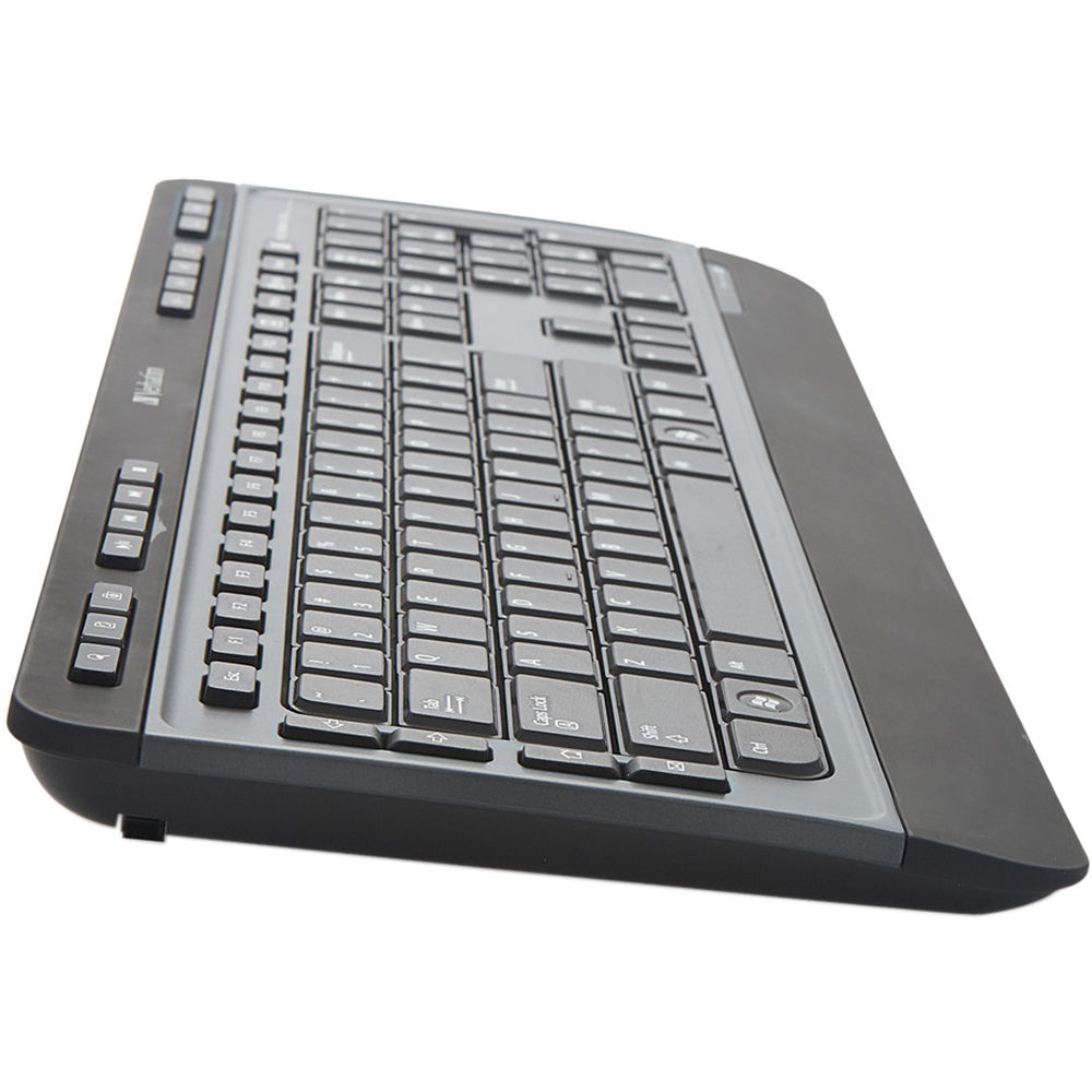 Verbatim wireless multimedia keyboard and mouse set for office desktops — view 2