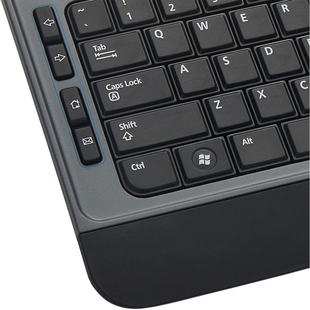 Verbatim wireless multimedia keyboard and mouse set for office desktops — view 3