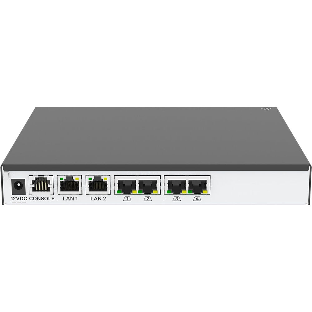 Vertiv 4-port ACS console server with AC/DC power and analog modem for remote out-of-band management — view 4