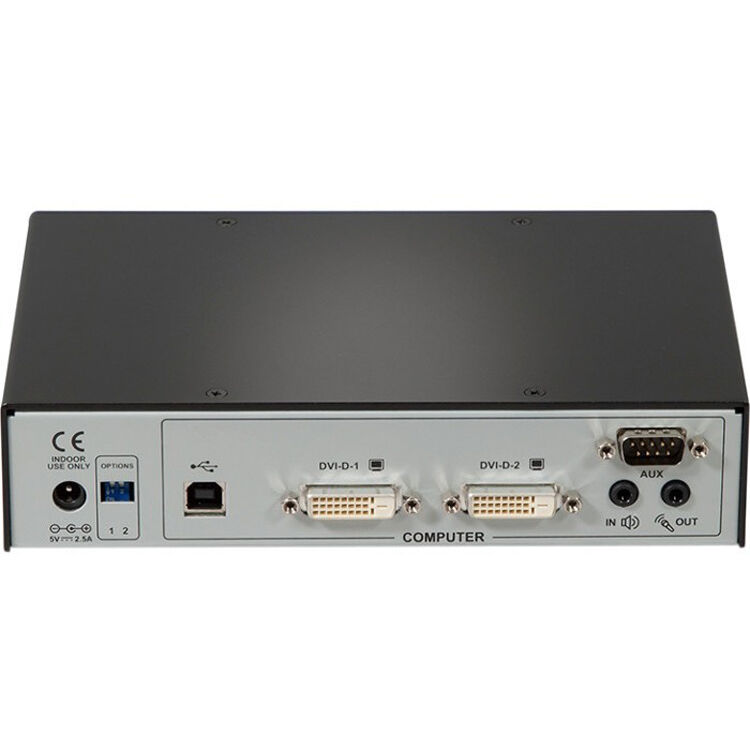 Vertiv AVOCENT HMX HMX6210T digital KVM extender with DVI, 2K video, and rack-mountable desktop design — view 3