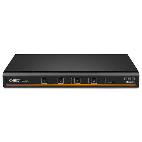 Vertiv CYBEX SC DPH Secure KVM 4-port single-display switch for controlled access environments — view 2